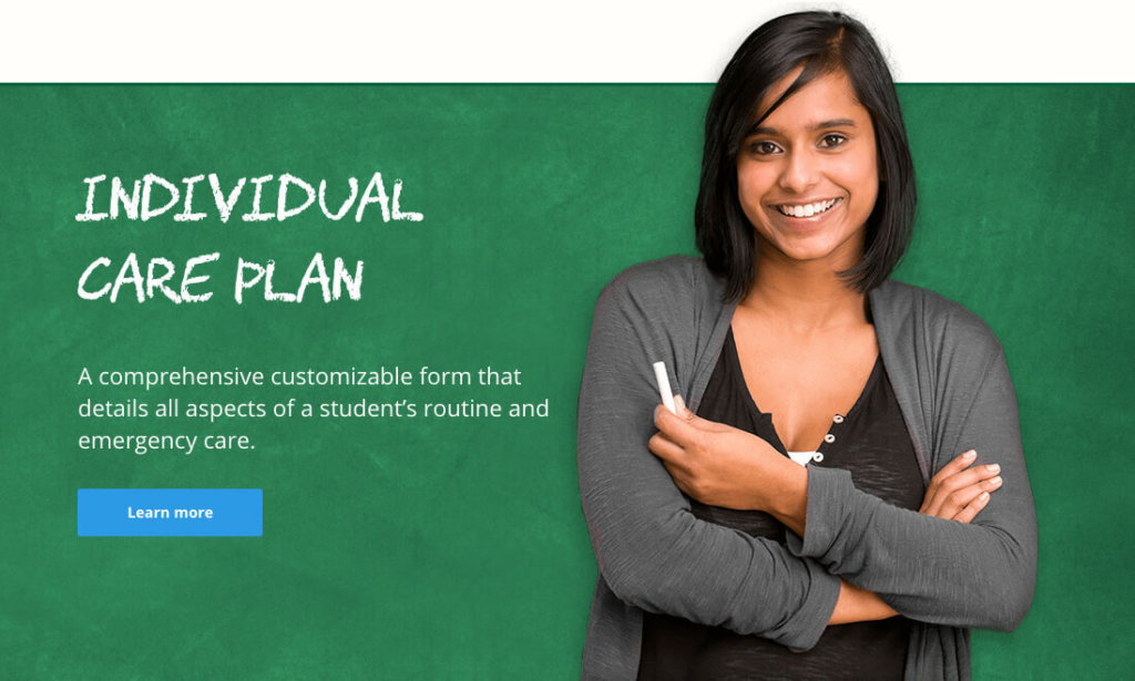 A chalkboard background and chalk font-face emphasize the youthful site identity.